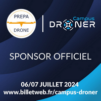 Prepa Drone sponsor officiel de Campus Droner